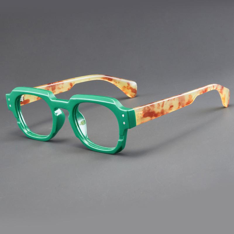 Casual Men's Reading Glasses Fashion Large Square Frame Far Sight Eyewear Plus Diopters Classic Vintage Presbyopic Glasses