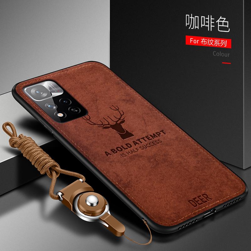 For Xiaomi Redmi 10 2026 Case Soft Silicone+Hard fabric Deer Slim Protective Back Cover Case for Xiaomi redmi 10 Prime redmi10