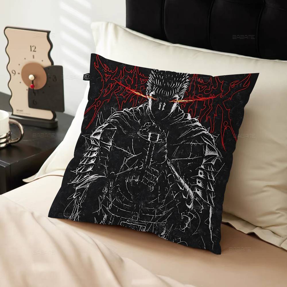 Berserk Anime Pillow Anime Pillow Sofa Bed Head Pillow Cover Cushion Cover 45x45 cm Fashion