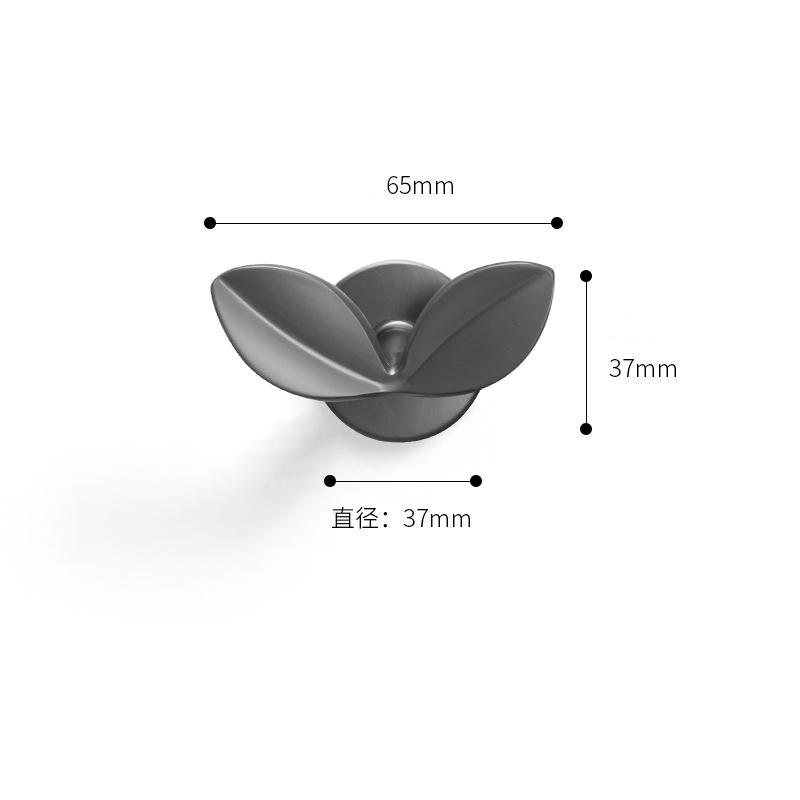 1PCS Leaf-Shaped Wall Hook: Stylish Zinc Alloy Hanger For Coats And Hats Leaf-Shaped Wall Hook: Stylish Zinc Alloy Hangers