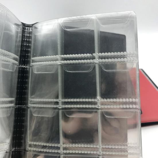 Držák na mince se 120 kapsami, prachotěsný, ochranný, z PVC, odolný proti chladu, velkokapacitní, pro domácnost