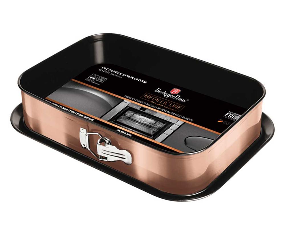 Forma blacha do pieczenia BERLINGER HAUS Rosegold BH-6474SW