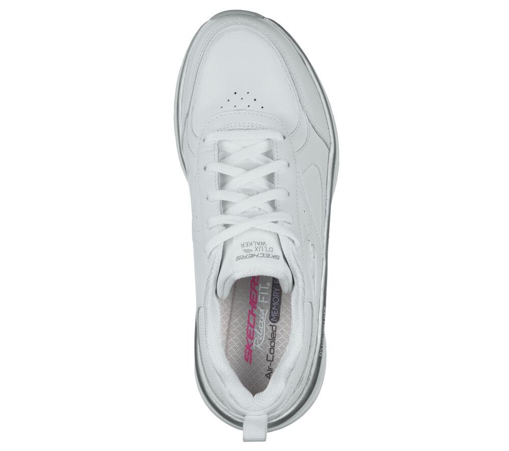 Sneakers Skechers White / Silver D'Lux Walker