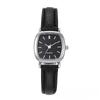 Vierkante Dames Eenvoudige Kleine Wijzerplaat Studentenhorloges Vintage Band Quartz Polshorloge