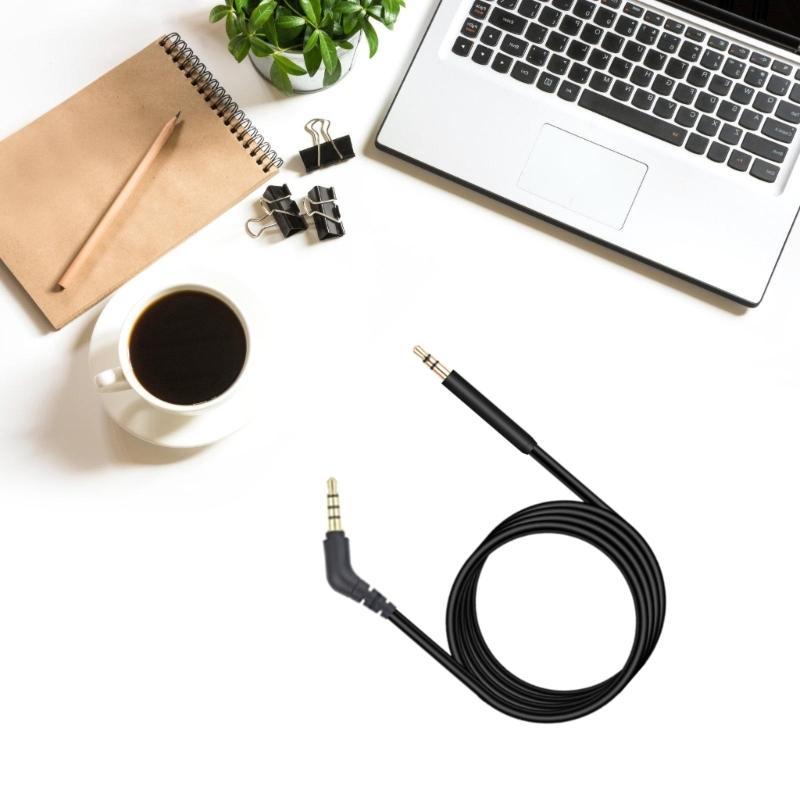 Durability Replacement Audios Cord for QC25 QC35 QC45 NC700 Y40 Y50 QC3 OE2 Headphones Ensuring Stable Connection