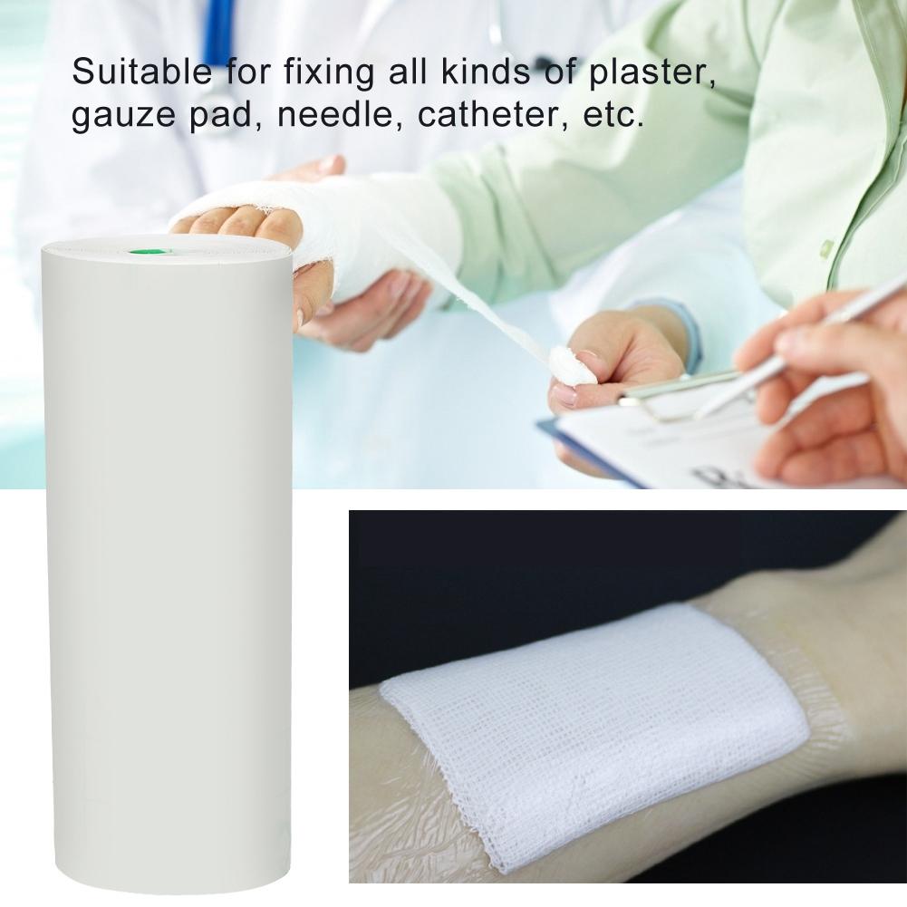 PU Waterproof Transparent Adhesive Tape First Aid Wound Fixation Tape (10cm x 5m)