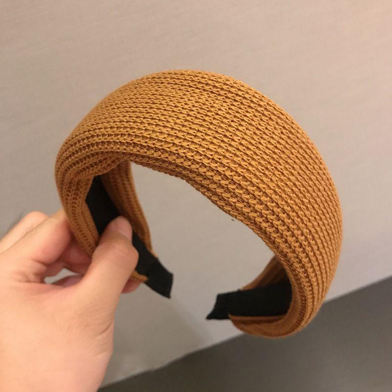 Korean Retro Plaid High Top Fashion Headband & Versatile Hair Clip 2025