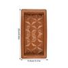 Chocolate Bar Mold Reusable Food Grade Silicone Chocolate Bar Mold For Baking Non-Stick Candy Molds Thick Chocolate Bar Mold