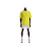 On Loose Short Sleeve Round Neck T-Shirt Men Tops Lemon-Yellow 1ME10052347