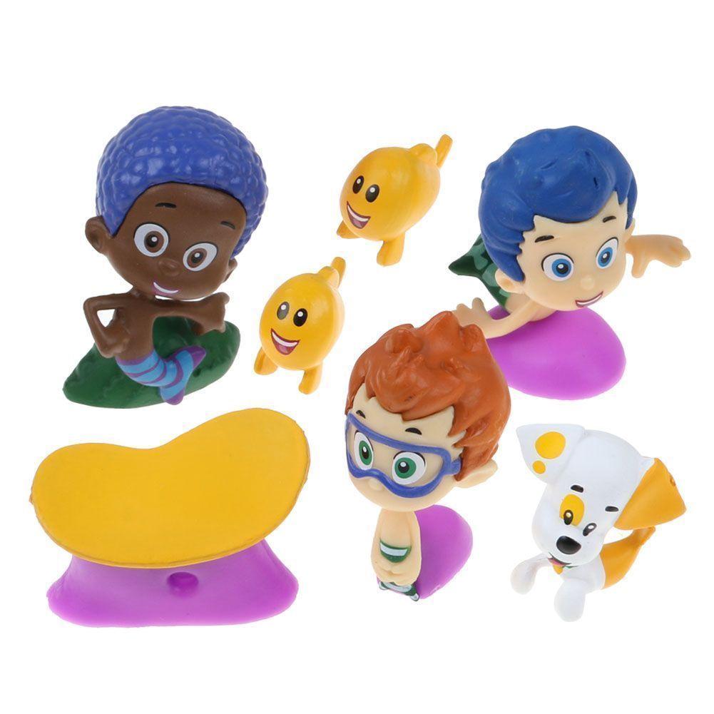 Guppies 12 Figure Set Pvc Toy With Premium Quality And Timeless Design**