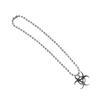 Hip Hop Pendant Necklace Fashion Bead Chain Choker Jewelry for Men Women Y2K