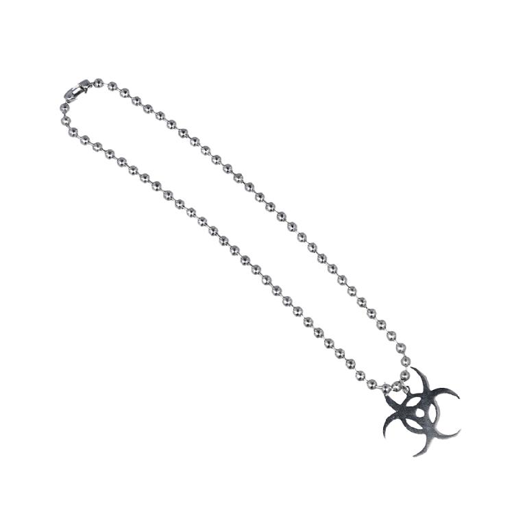 Hip Hop Pendant Necklace Fashion Bead Chain Choker Jewelry for Men Women Y2K