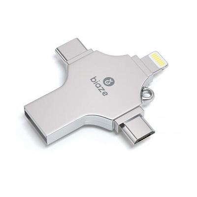 Biazi 4-in-1 Multi-Interface USB 3.0 Flash-Laufwerk