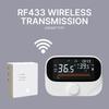 Smart Thermostat, WiFi AC Thermostat Wireless Digital   Programmable with Weather Report  , for House Boiler Heating Room Floor H