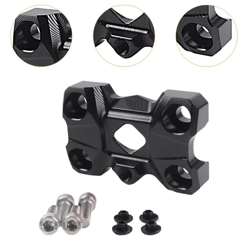 Motorcycle Handlebar Riser Easy Assembly Motorcycle Accessories Lightweight