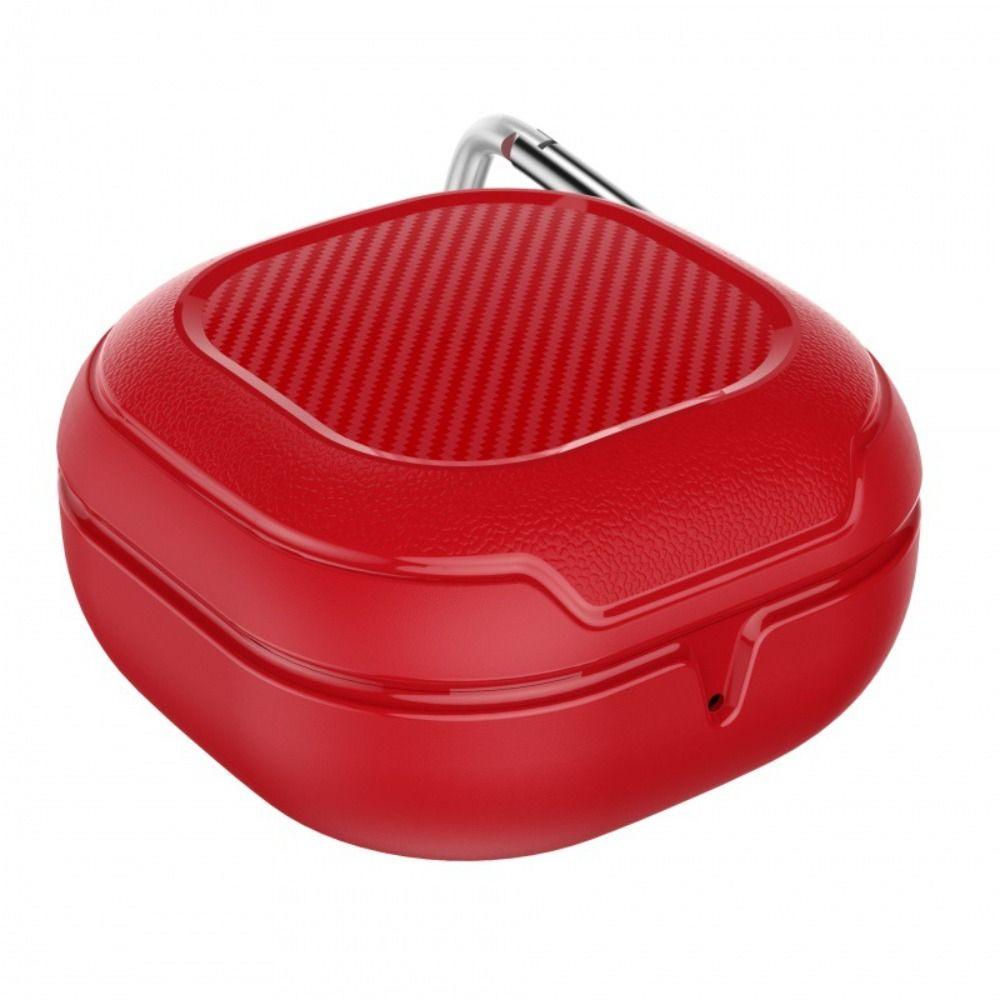 Carbon Fiber Pattern Earphone Case for Samsung Galaxy Buds live/Pro/Buds 2/Buds 2 Pro Home/Travel