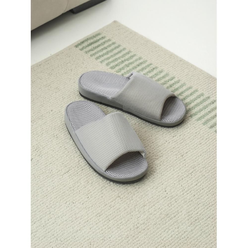 Daiso Plasă Toc Înalt Fantă Pantofi de Casă 250 270 Mm Gri