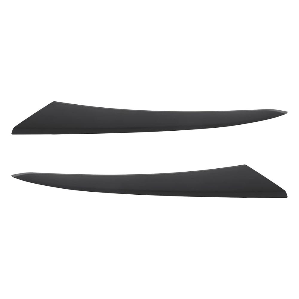 2Pcs Car Front Headlight Eyelid Molding Trim Strip For Honda Civic 4DR 2022 2023