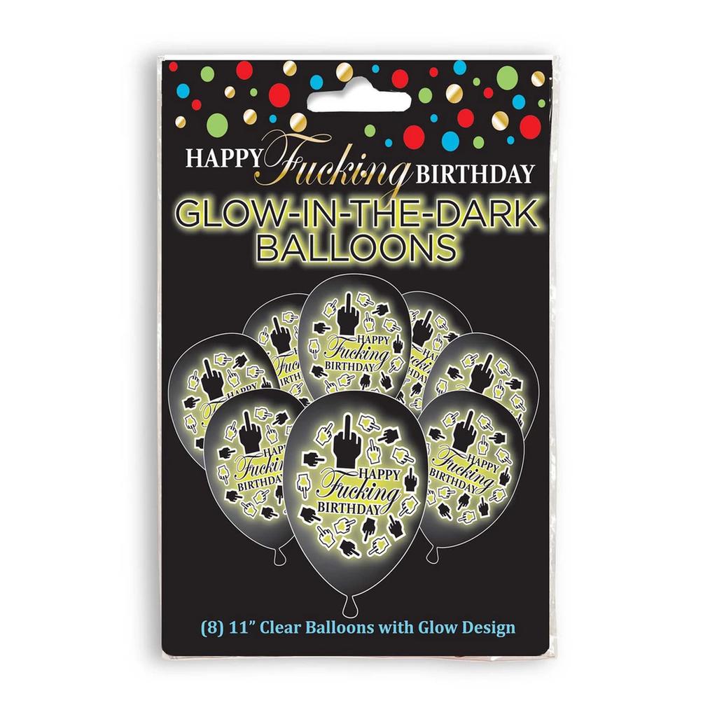 Little Genie - Happy F'ing Birthday - Glowing Balloons