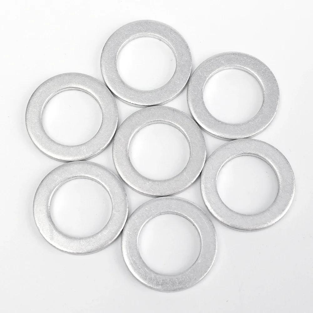 14 mm I.D. Aluminium Oil Drain Plug Crush Washers Sealing Gasket for Honda Accord Civic CR-V CR-Z Fit 9410914000 94109-14000
