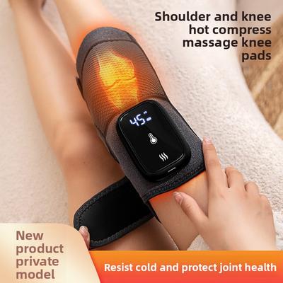 Knee Massager Wormwood Electric Shoulder Pad Old Cold Leg Intelligent Infrared Joint Physiotherapy Instrument Sports Heating Knee Pad