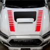 Car Engine Hood Modified Sticker Racing Stripe Sport Style Vinyl Decal For Cars Vans SUV Trucks Off-road Decoration Accessories