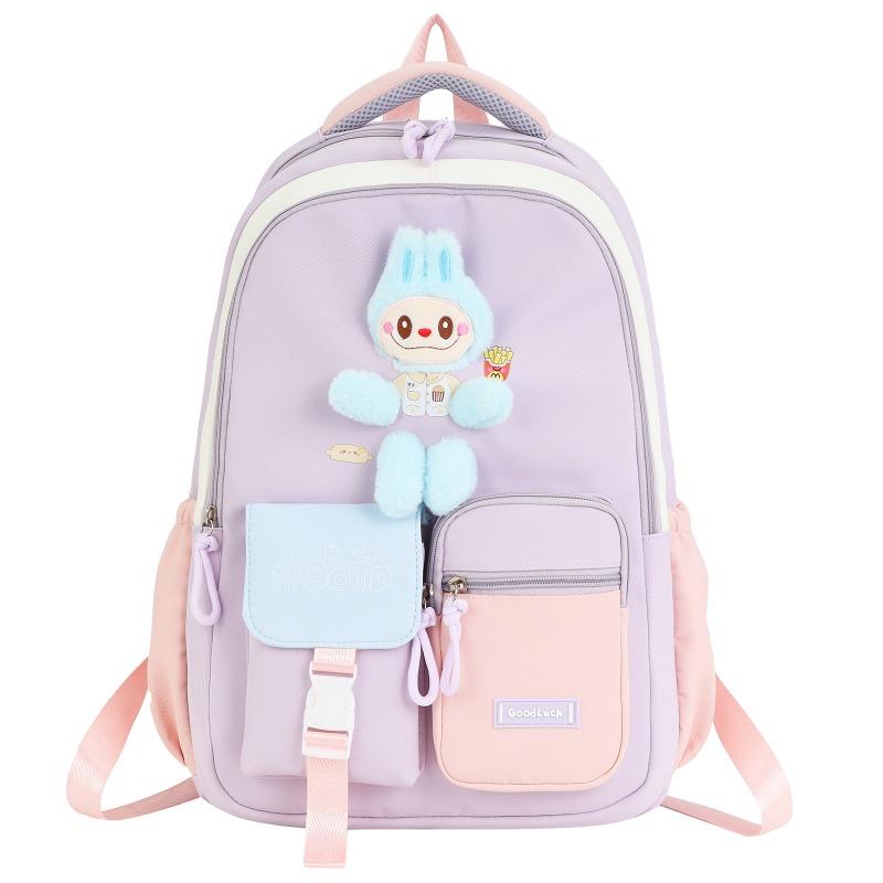 School Bag Backpack Cute Student Fashion Doll Backpack Student Class Backpack