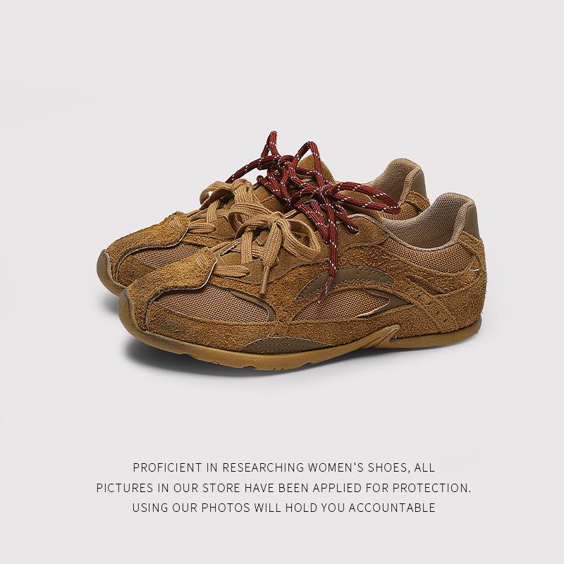 Fengliya Breathable German Training Shoes Women'S Soft Soles Retro Super Fire Forrest Gump Shoes Flat Soles