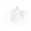 Feather Trimmed Faux Pearls Decorated Mesh Hat Elegant Evening Headwear Ideal For Wedding Guest Attires