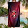 Telo da Spiaggia Asciugatura Rapida Charlton Athletic FC Stampa Microfibra Assorbente Portatile da Viaggio per Nuoto