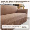 Stretch Sofa Cover Full Protection Dual Armrests Elastic Fabric Universal for All Seasons