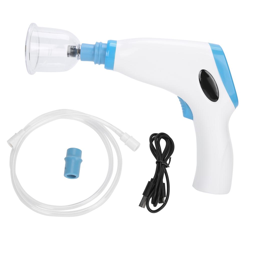 Elektrisches Vakuum-Saug-Schröpf-Set, Lymphdrainage, Schmerzlinderung, Massage-Schröpfset, Gesundheitspflege