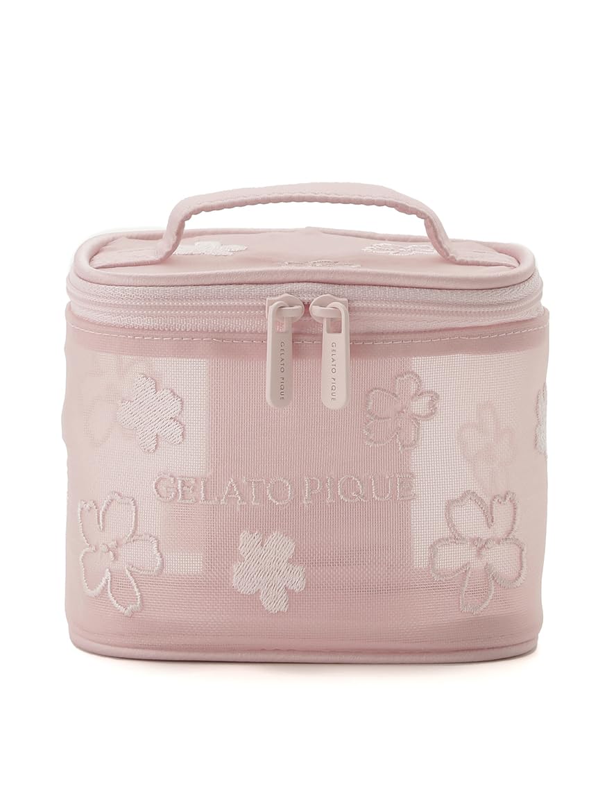 

Sakura Embroidered Organza Vanity Pouch PWGB251712 PNK [Gelato Pique] [SPRING]