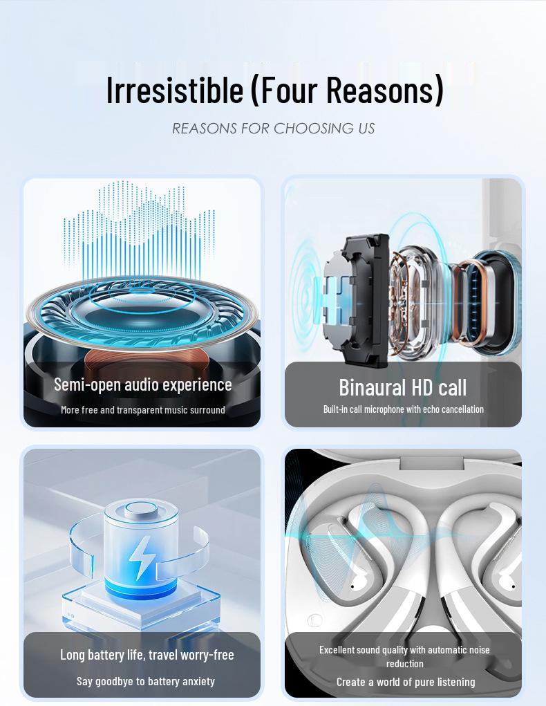 Touch-Screen Wireless Noise-Cancelling Bluetooth Headphones with Long Battery Life