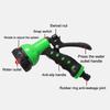 Garden Hose Spray Nozzle 7 IN 1 Adjustable Safe Non-Toxic Material for Kids Water Play Lawn Watering Car Washing Home Use