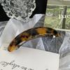 Retro Leopard Hairpins Spring Clip Colorful Acetate Hair Clips Womens Elegant Exquisite Barrettes Lady Fashion Hair Accessories