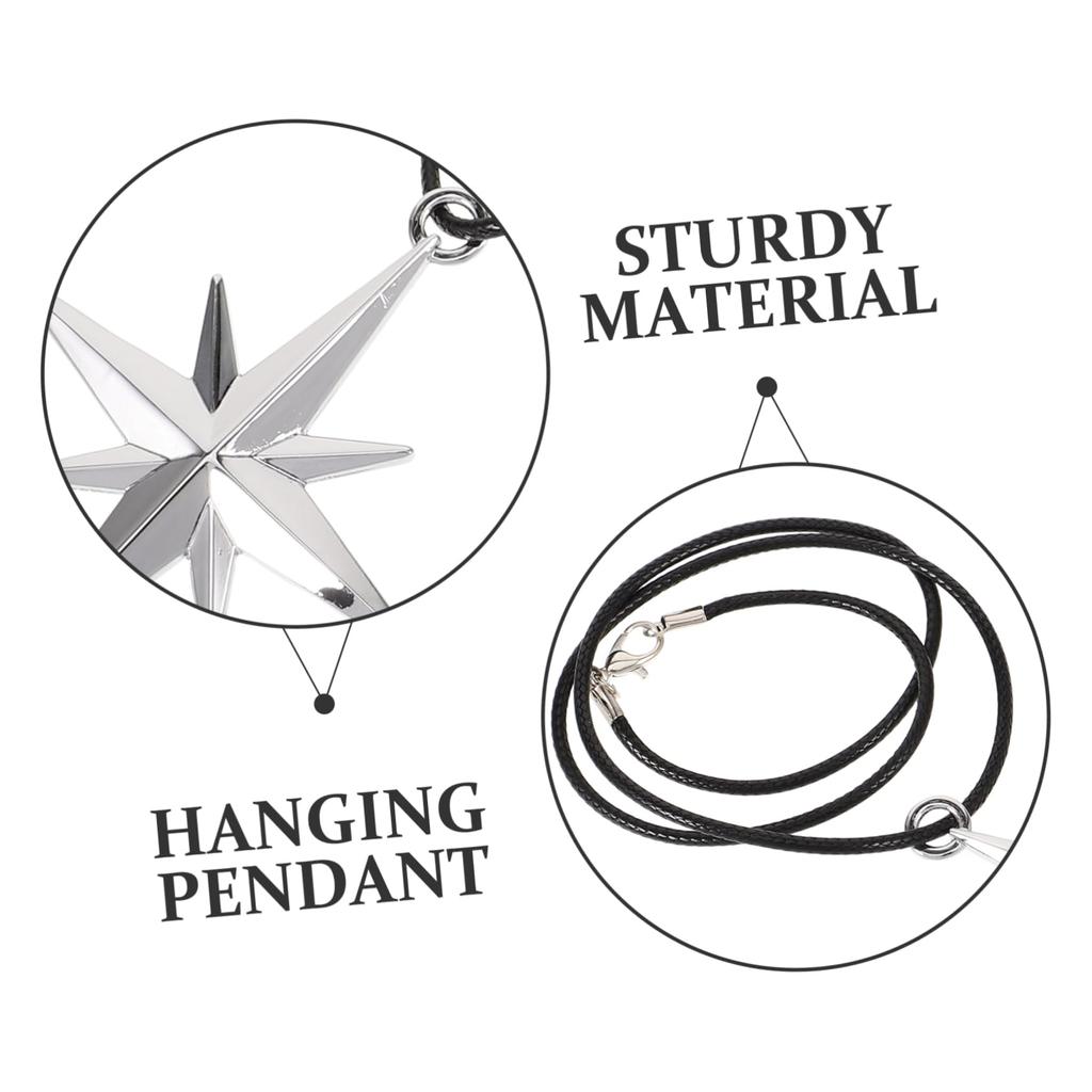 [SEWACC] Car Charm Rearview Mirror Hanging Ornament Compass Star Pendant