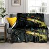 3D Gun Knife USP,AK,M4,AWP,Rifle Pistol Cartridge Blanket,Soft Throw Blanket for Home Bedroom Bed Sofa Picnic Cover Blanket Kids