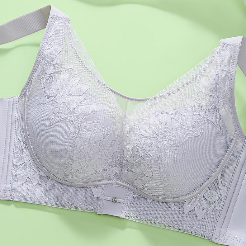 Ondergoed Dunne Sexy BH Zonder Beugel Dubbele Rij Push-up BH Verstelbare Grote Maat BH