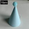 10 Colorful Birthday Party Hats | Macaron Cone Hats, Perfect For Birthdays And Parties
