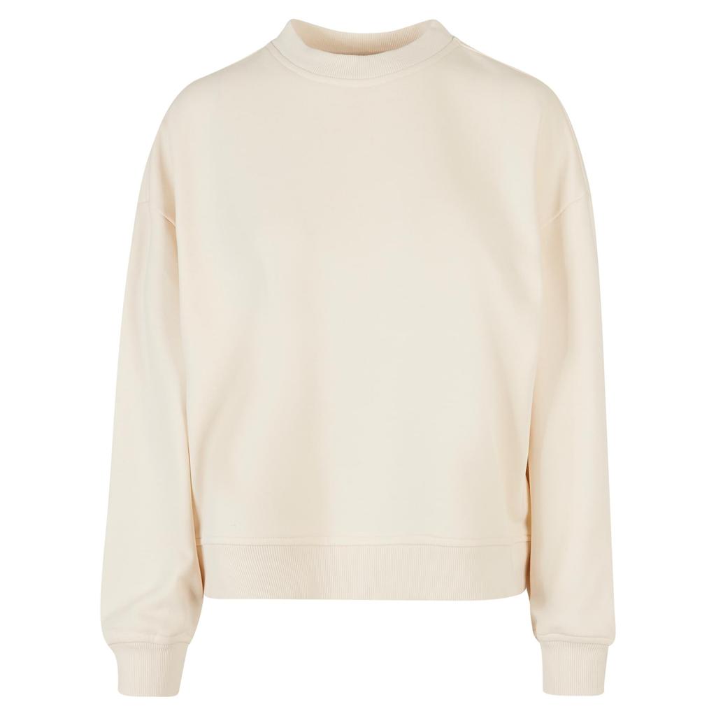 Build Your Brand Womens/Ladies Crew Neck Oversized Sweatshirt