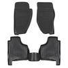 3D Rubber Floor Mats - J&J AUTOMOTIVE - Dodge Nitro 2007-2011 - Black - Custom Made - Non-Slip