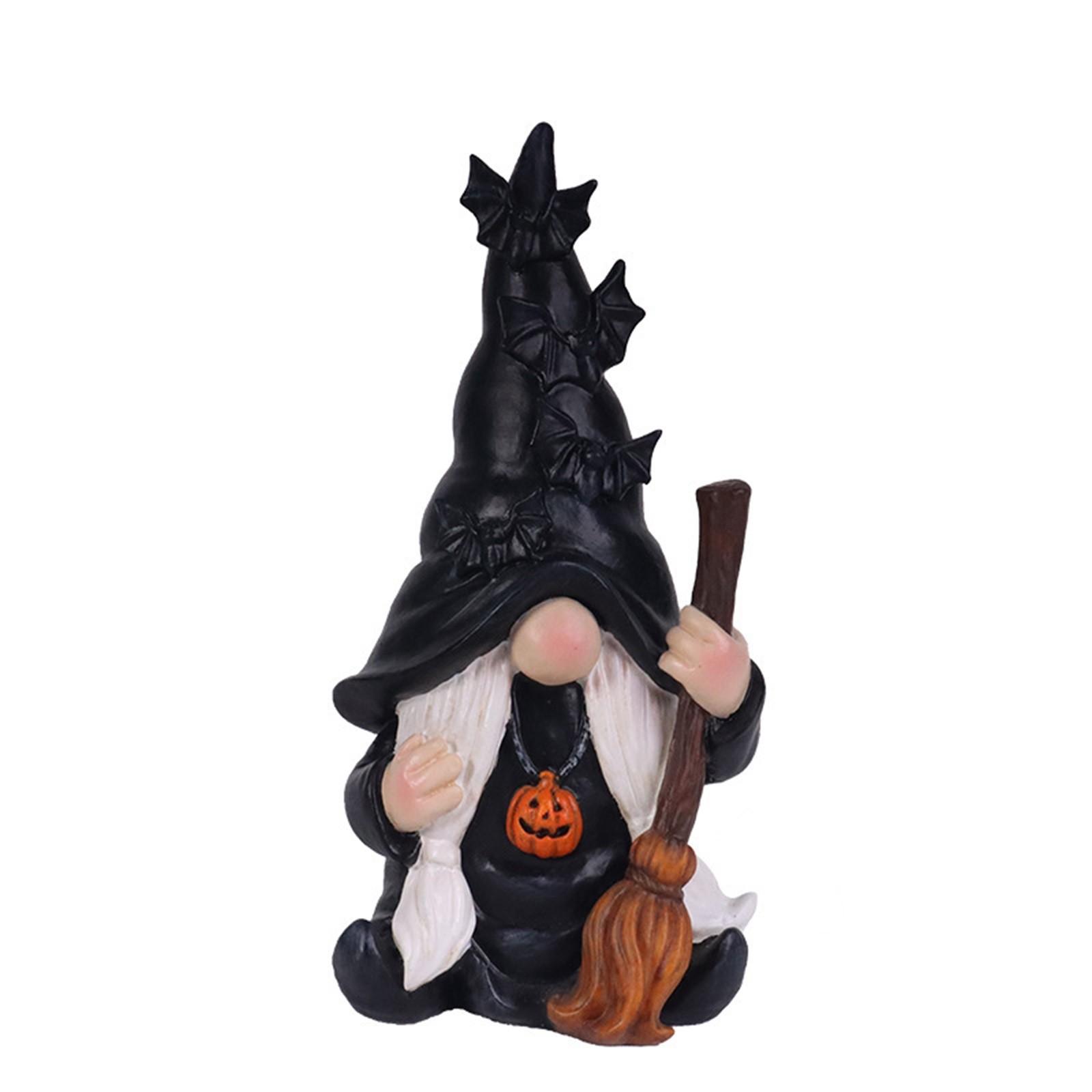 

Хэллоуин Призрак/ Тыква Волшебник/ Гном Эльф/ Настольная смоляная декорация для дома Украшения Вечеринка One Size