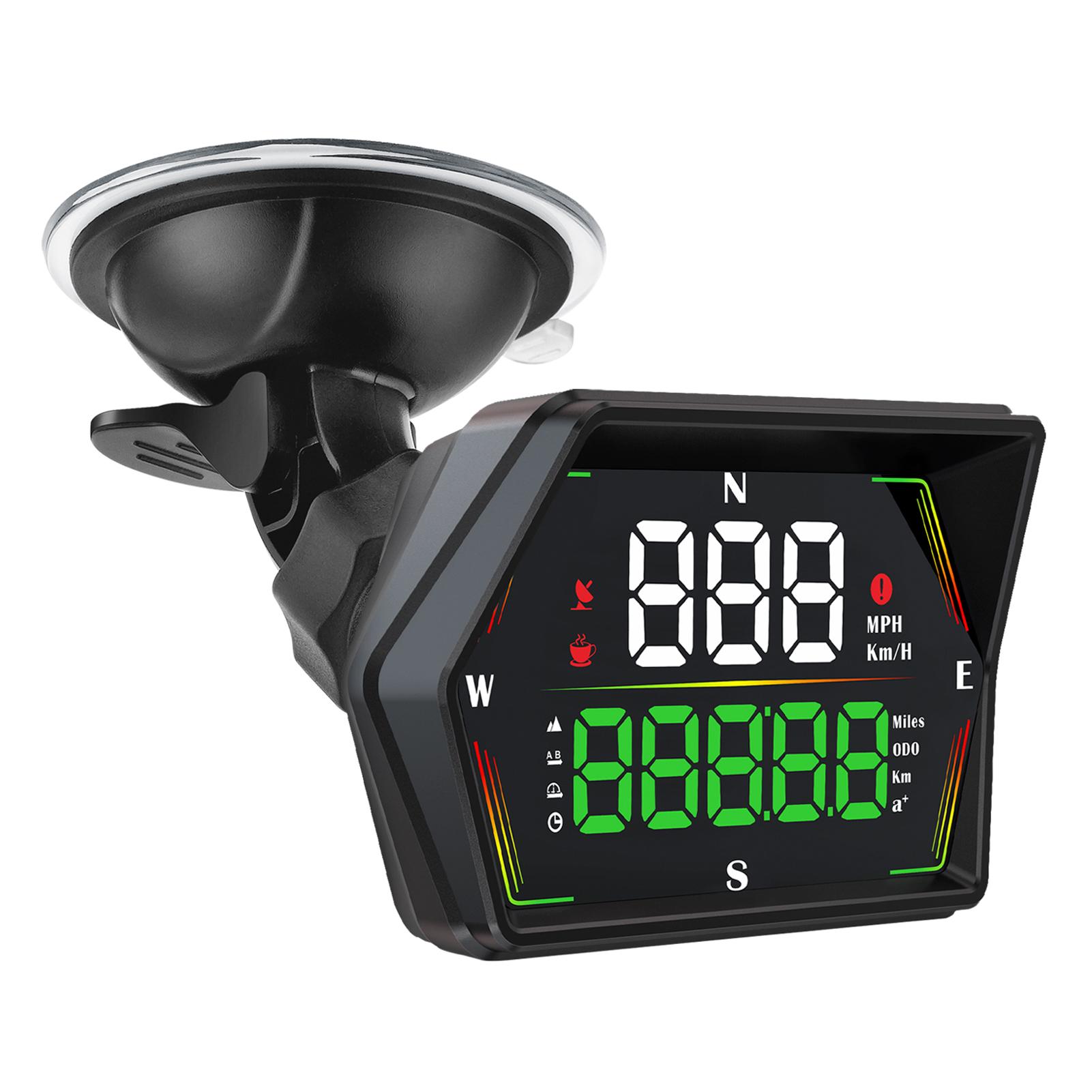 

Car , Real-Time Speed, Trip Data, Altimeter, MPH Direction, , with Overspeed and Fatigue Warning, for