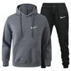 Herrenanzug Europäischer und amerikanischer Herrenanzug Sportpullover Fleece-Pullover Herren-Hoodie