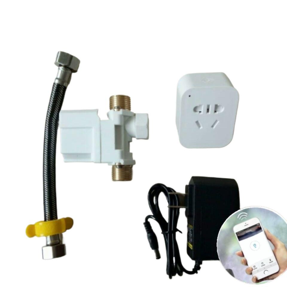 Smart WiFi Remote-Controlled Solenoid Valve for Automatic Watering and Temperature Management