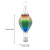 Hot Air Balloon Paper Lantern Solar Lantern IP65 Waterproof Garden Hanging Decor LED Light Birthday Wedding Christmas Decoration