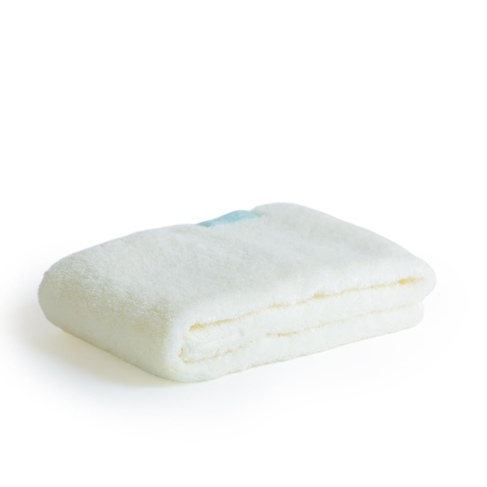 

ASiTA Face Towel, 1 piece, Imabari Towel, Approx. 34 x 80 cm, 100% Cotton, Highly Absorbent, Durable, Plain, Made in Japan, Imabari Brand, BALM TOWEL