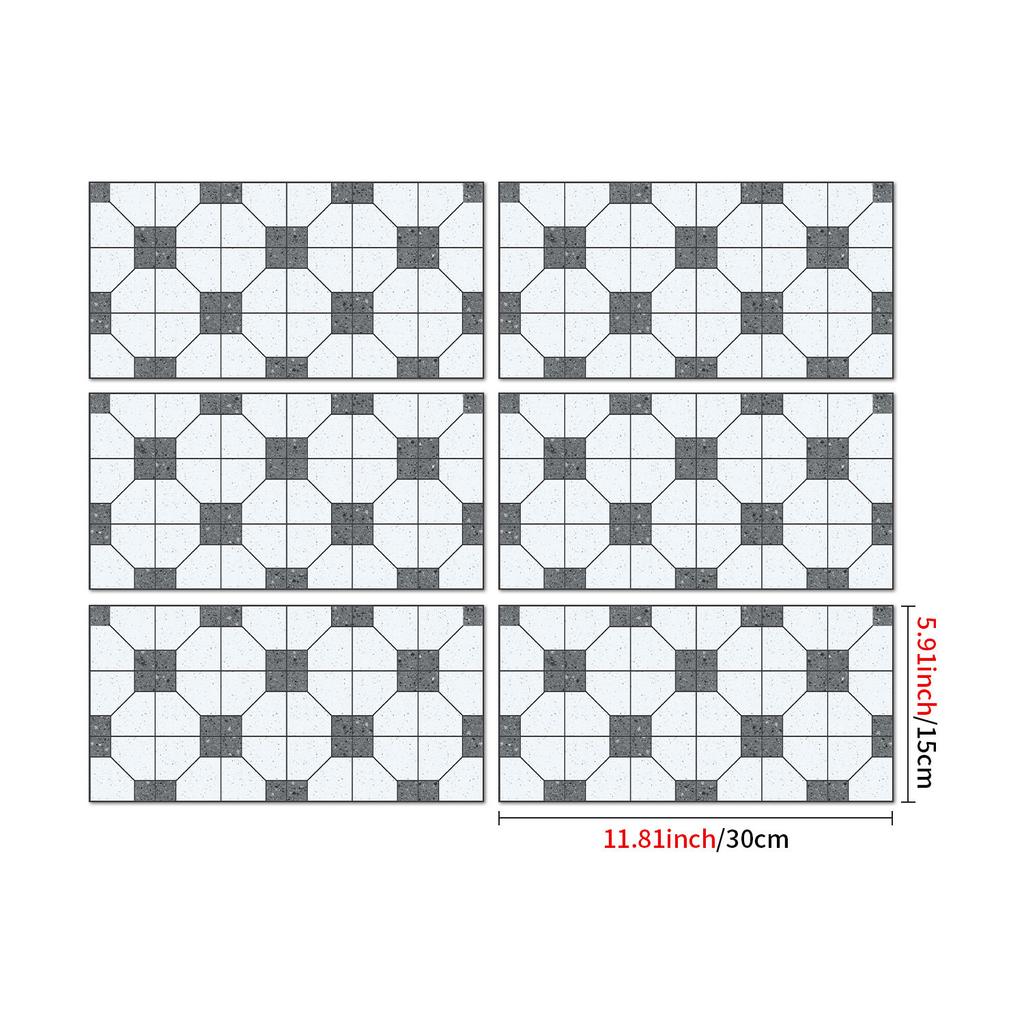 25Stlye Marble Simulated Brick Pattern Wall Sticker Self-adhesive Waterproof Room Decoration Sticker Wall Decoration