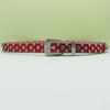 Unisex Punk Rhinestone Sequin Fashion Belt